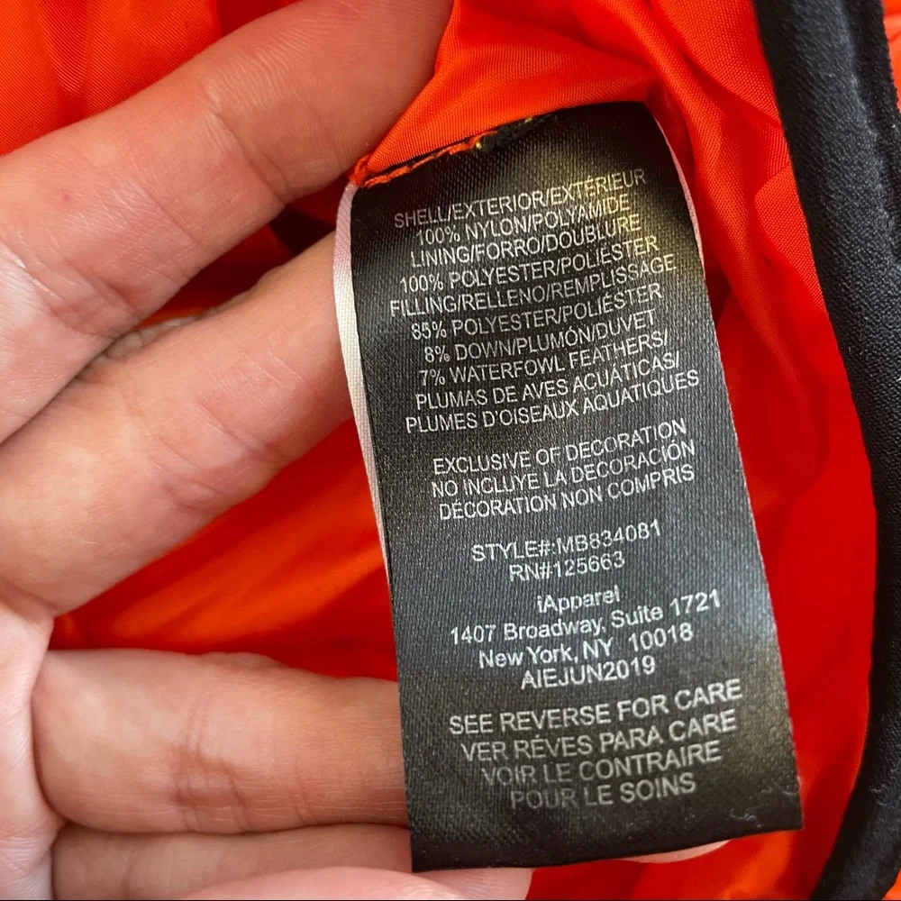 🆕 MEMBERS ONLY SPORT 🧡Kids Down Puffer Jacket